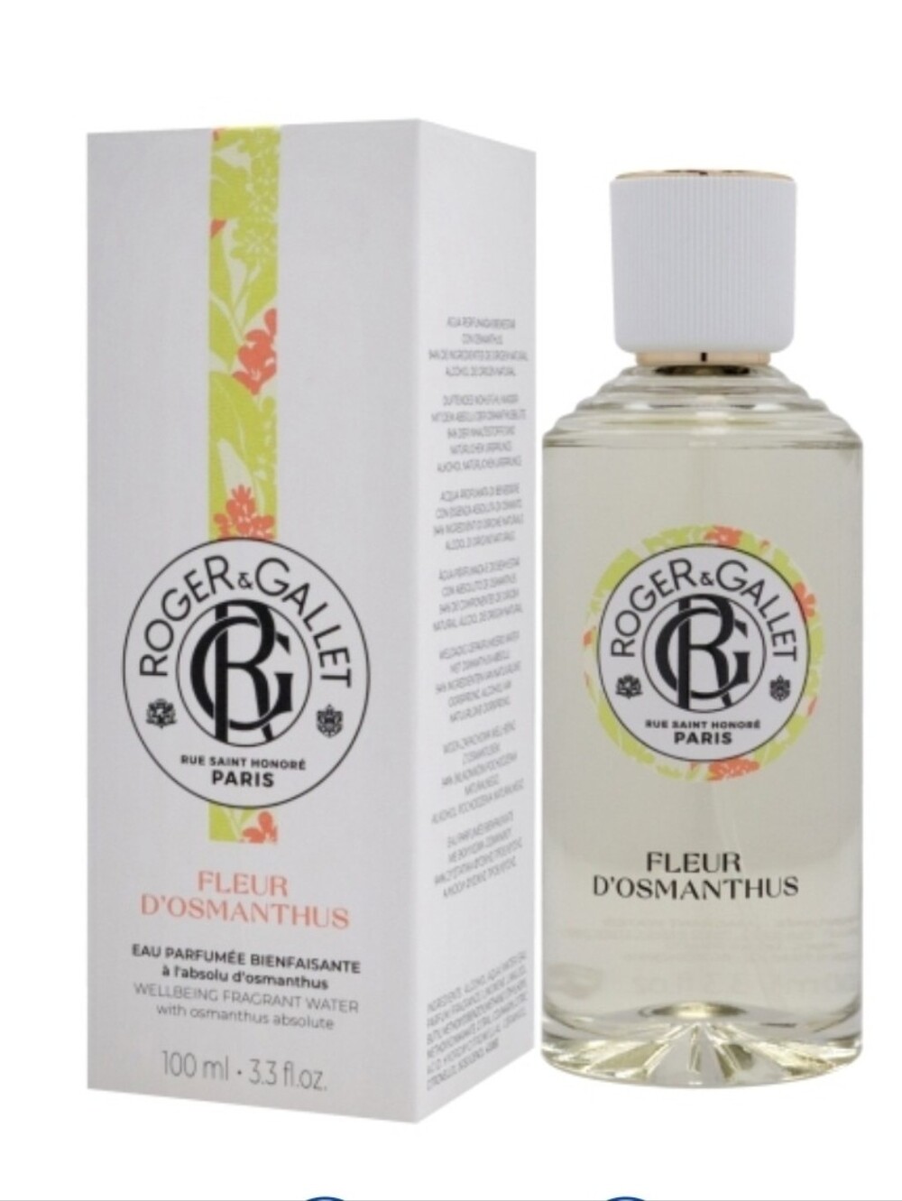 Roger & Gallet Fleur d'Osmanthus Eau Parfumée. 100ml